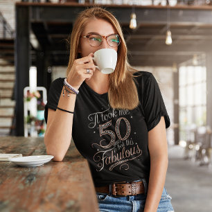 Camiseta 50 Anos Fabuloso