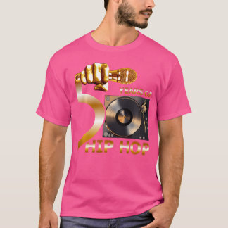 Camiseta 50 Anos Hip Hop 50º Aniversário Hip Hop Celebrat