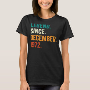 Camiseta 50 Anos Idade 50 Anos Legenda De Homens Desde Deze