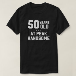 Camiseta 50 anos; no pico bonito