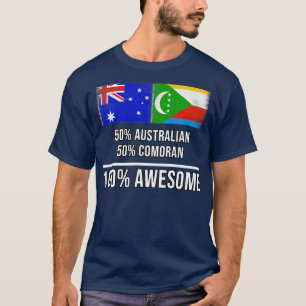 Camiseta 50 australiano 50 Comoran 100 Gift Incrível para C