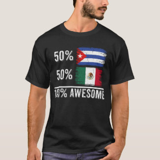 Camiseta 50_ Cuba 50_ México Orgulho de Bandeira mexicano c