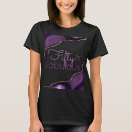 Camiseta 50 e Agato Roxo Fabuloso