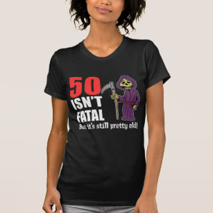 Camiseta 50 é o Ceifador não fatal mas ainda idoso