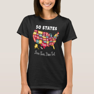 Camiseta 50 Estados Fizeram Essa Souvenir Para Homens F