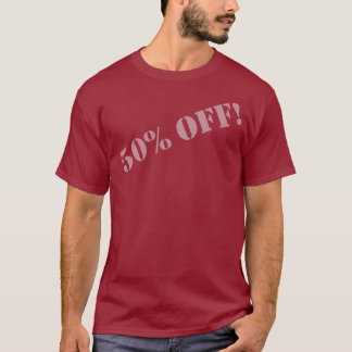 Camiseta 50% FORA! (Pia batismal-b cinzenta)