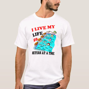 Camiseta 50 medidores de cada vez
