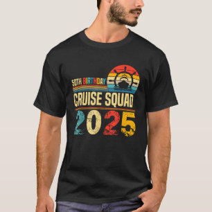 Camiseta 50.o aniversário da Esquadra de Cruzeiro 2025 da f