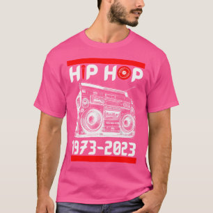 Camiseta 50.O Aniversário De Hip Hop 50 Anos De Ol Hip Hop