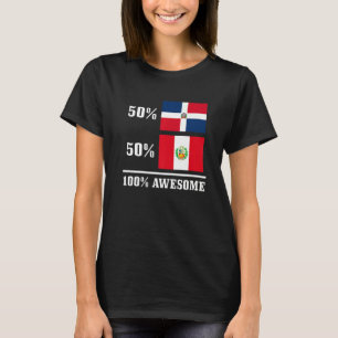 Camiseta 50 República Dominicana 50 Peru Bandeira do Peru O