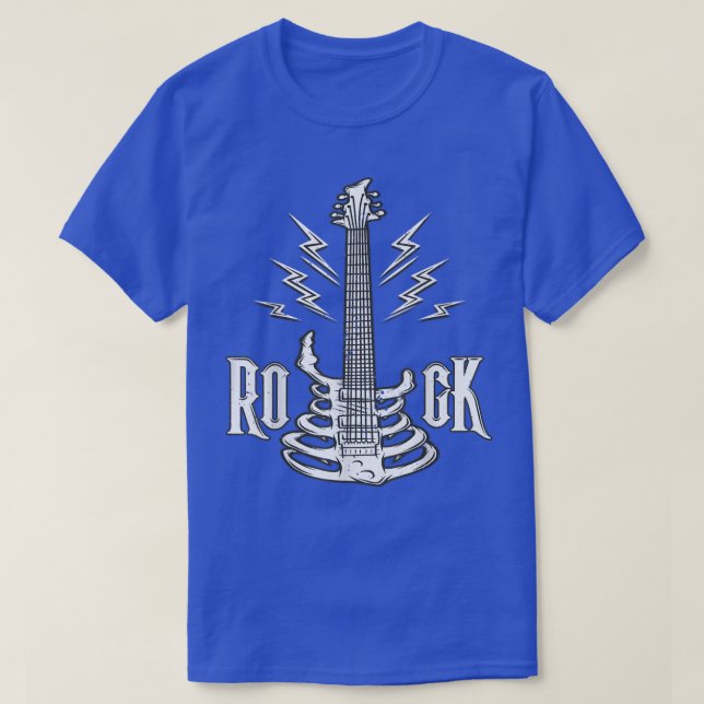 Camiseta 50 Rockabilly 1950s Sock Salto Skeleton Rock N Rol (Frente do Design)