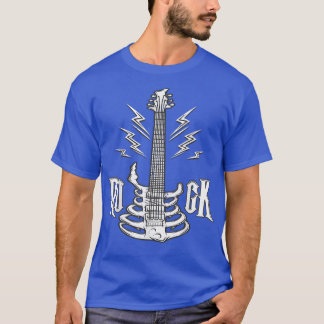 Camiseta 50 Rockabilly 1950s Sock Salto Skeleton Rock N Rol