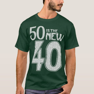 Camiseta 50 são os 40 NOVOS (o branco)