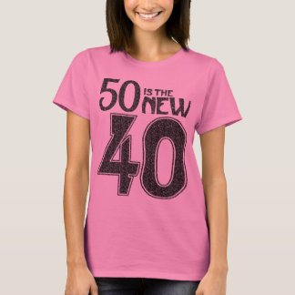 Camiseta 50 são os 40 NOVOS (o preto)