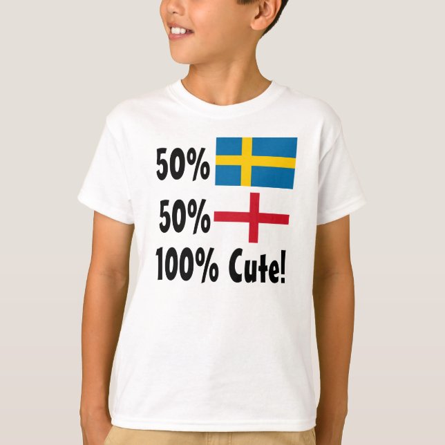 Camiseta 50% Sueco 50% Inglês 100% Cuta (Frente)