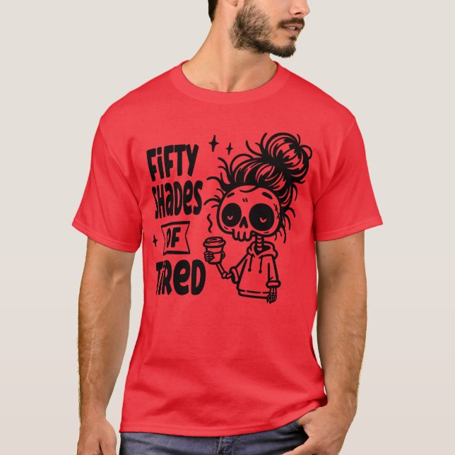 Camiseta 50 tons de engraçado (Frente)