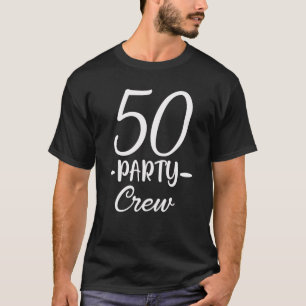 Camiseta 50 Tripulações 50º Aniversário do Grupo Amigos Beb