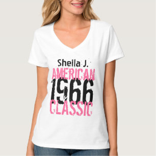 Camiseta 50th Aniversário clássico americano de 1966 ou