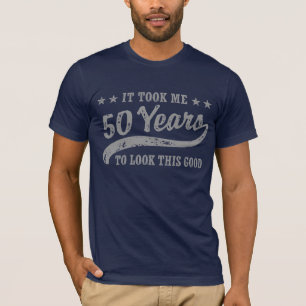 Camiseta 50th aniversário engraçado