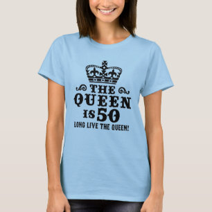 Camiseta 50th aniversário engraçado