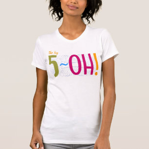 Camiseta 50th aniversário - o 5-OH grande!