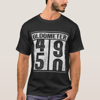 Camiseta 50th Birthday Funny Gift Men Women Oldometer 4950 