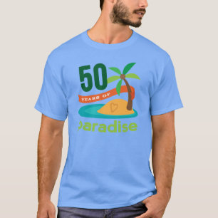 Camiseta 50th Presente engraçado do aniversário de