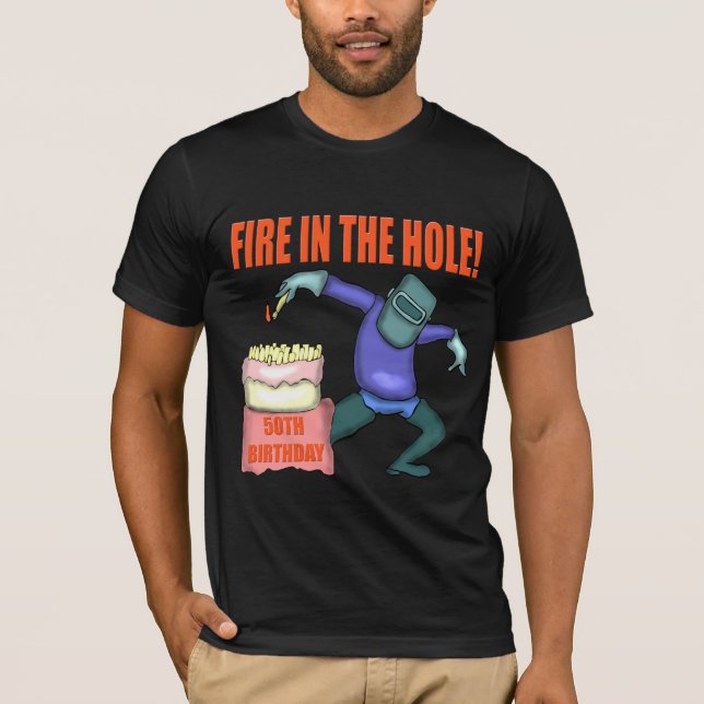 Camiseta 50th Presentes de aniversário (Frente)