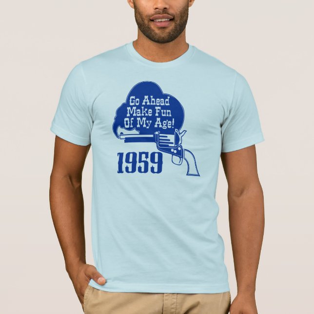 Camiseta 50th Presentes de aniversário! (Frente)