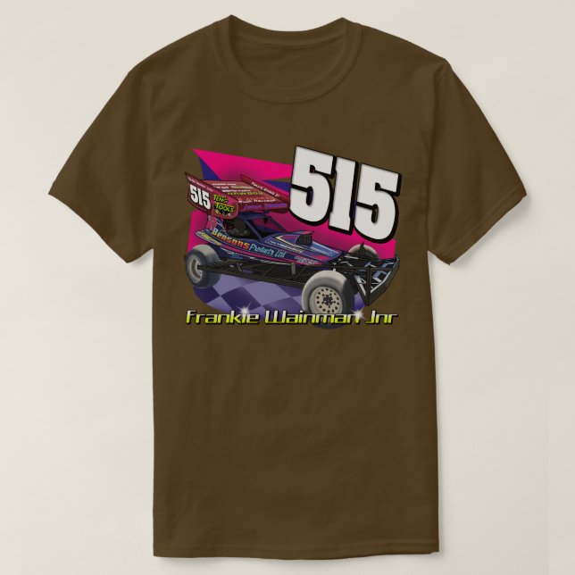 Camiseta 515 Frankie Wainman Jnr Brisca F1 2021 Tastar (Frente do Design)