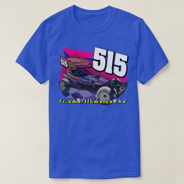 Camiseta 515 Frankie Wainman Jnr Brisca F1 2021 Tastar (Frente do Design)