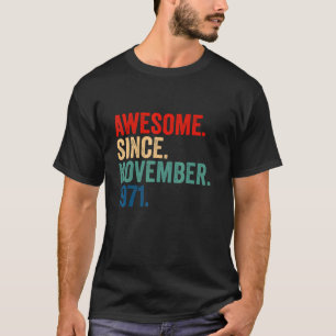 Camiseta 51 Anos De Idade 51ruas Awesta De Aniversário Desd