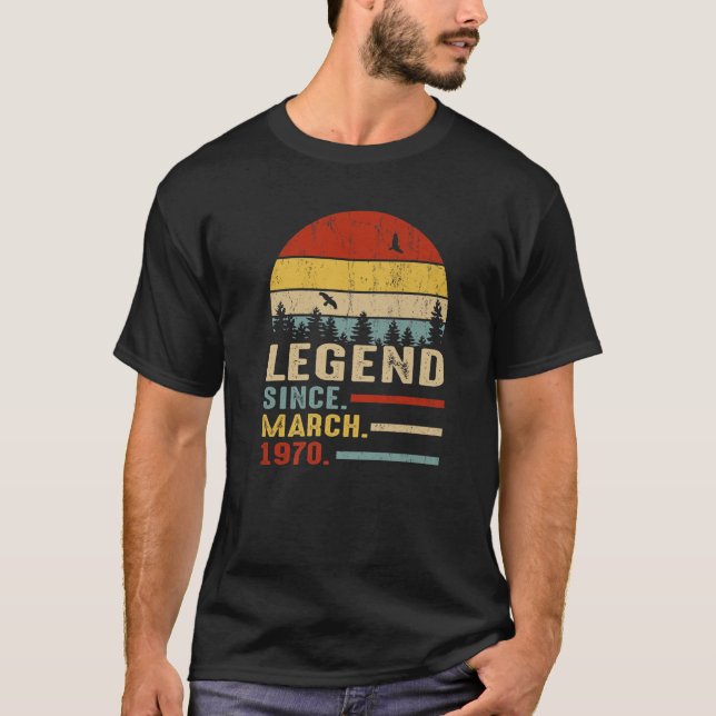Camiseta 51 Anos De Idade, Retrô Aniversário Deu Legenda De (Frente)