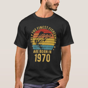 Camiseta 51 Anos De Pesca 51.O Nascer De Aniversário Em 197