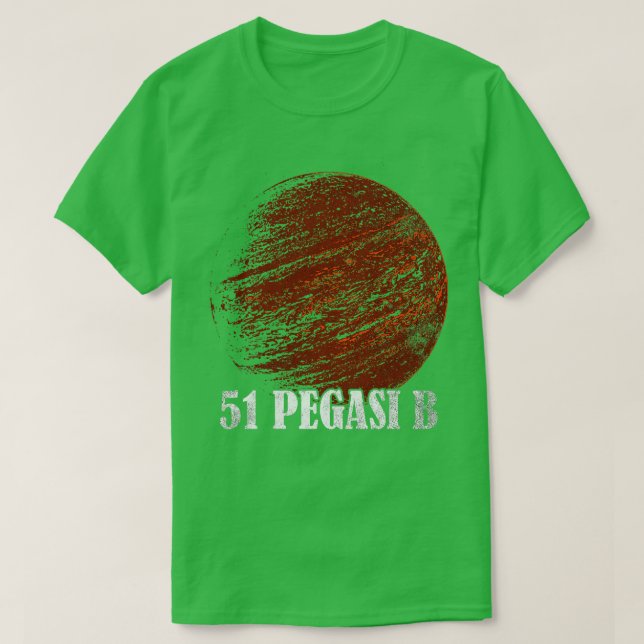 Camiseta 51 Planeta Extraplanetário Pegasi B (Frente do Design)
