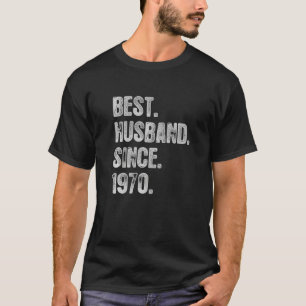 Camiseta 52º Aniversário De Casamento Para O Seu Melhor Mar