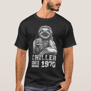 Camiseta 52º Aniversário do Chiller 52 Anos Lama Desde 1970