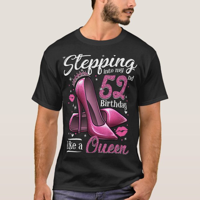 Camiseta 52 e Fabulosa Pista no Meu 52º Aniversário (Frente)