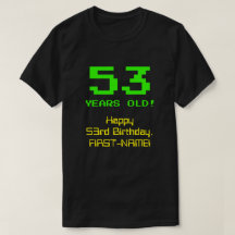 53º Aniversário: Divertido, Olho De 8 Bits, Nerdy 