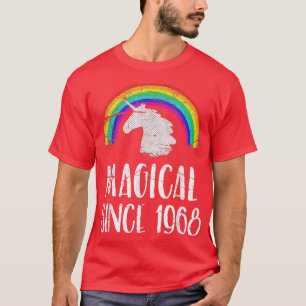 Camiseta 53º aniversário, unicórnio vintage, mágico desde 1