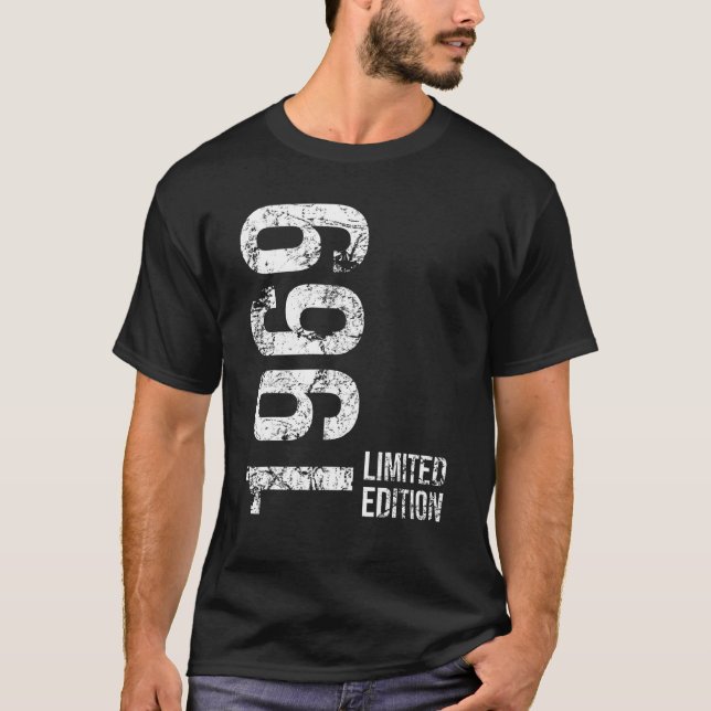 Camiseta 53. º aniversário 53 anos Homem Mulher Retro Vinta (Frente)