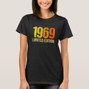 Camiseta 53.º Aniversário Mulheres 53 Anos 1969 5