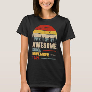 Camiseta 53 Anos De Idade Incrível Desde Novembro De 1969 5