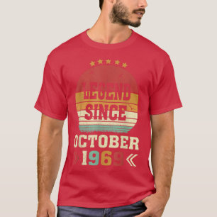 Camiseta 53 Anos De Idade Oferece Legenda Desde Outubro De