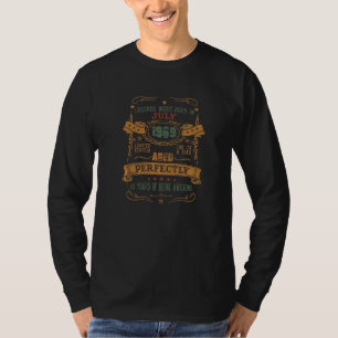 Camiseta 53 De Julho As Legendas De Vintage De Aniversário