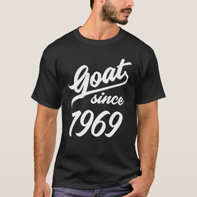 Camiseta 53.O Aniversário, 53 Anos De CAPOTA Desde 1969 (Frente)