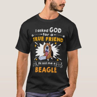 Camiseta 53 Perguntou A Deus Um Bagle