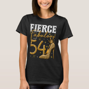 Camiseta 54º aniversário Fabuloso de feridas e presente de 