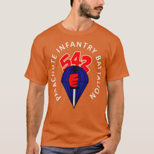 Camiseta 542º Batalhão de Infantaria de Paraquedas com Fund