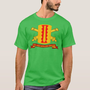 Camiseta 54.a Brigada de Artilharia de Campo SSI w Br Ribbo